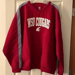 WSU Cougars XL pullover.